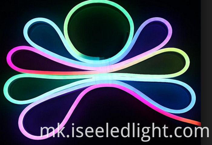 12V Rgb Full Color Neon Strip